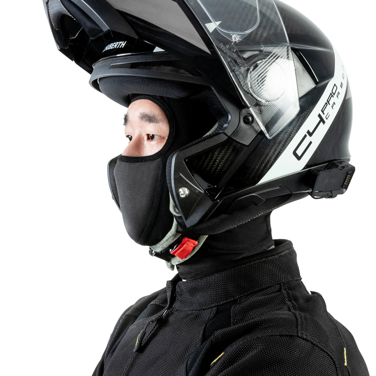 LOBOO RTT30 Cooling Motorcycle Balaclava | Breathable COOLMAX Summer Helmet Liner Face Mask with Glasses Slots - LOBOO