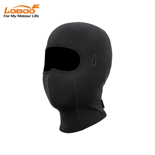 LOBOO RTT32 Winter Motorcycle Balaclava Thermal Fleece Neck Warmer Anti-Fog Face Mask - LOBOO