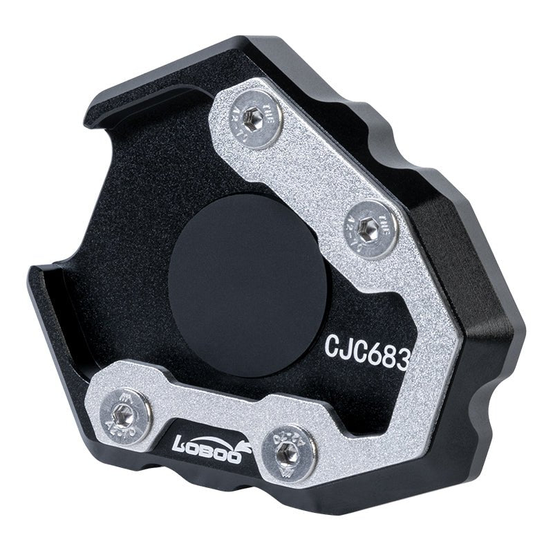 LOBOO Side Stand Extension for Benelli TRK 552X (2024+) | CNC Aluminum & Stainless Steel Kickstand Pad - LOBOO