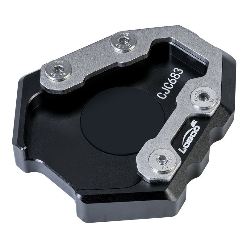 LOBOO Side Stand Extension for Benelli TRK 552X (2024+) | CNC Aluminum & Stainless Steel Kickstand Pad - LOBOO