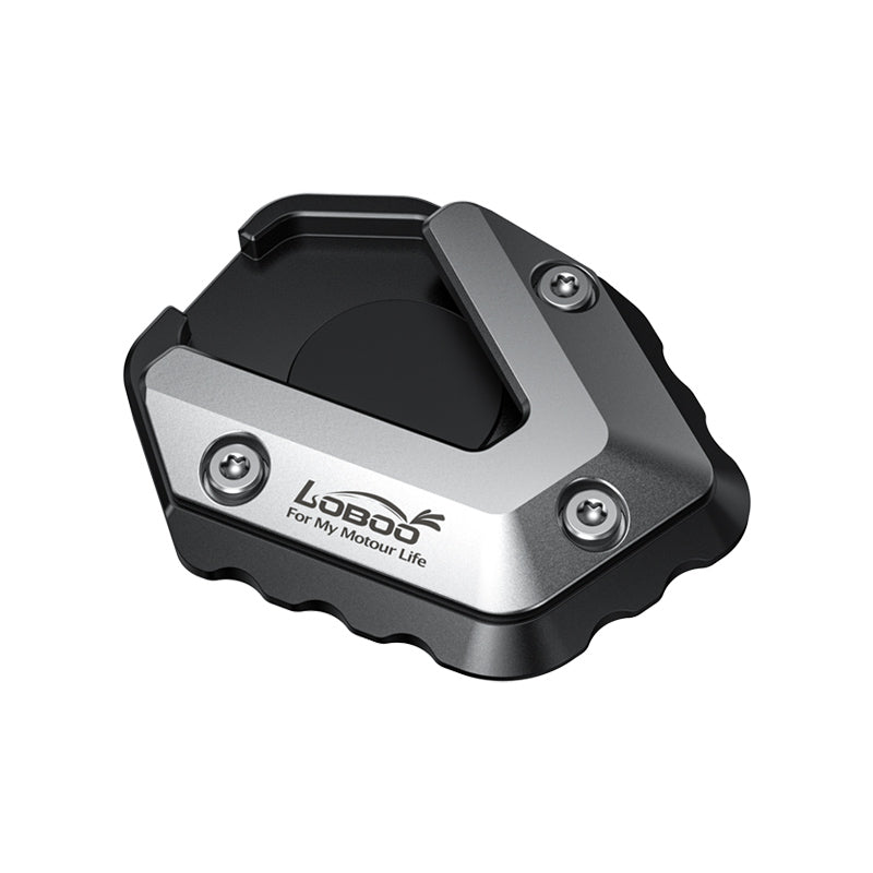 LOBOO Side Stand Extension for BMW F900GS (2024+) | CNC Aluminum Kickstand Enlarger Pad - LOBOO