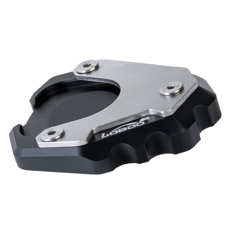 LOBOO Side Stand Extension for Honda XL750 Transalp (2024+) | CNC Aluminum & Stainless Steel Kickstand Pad - LOBOO