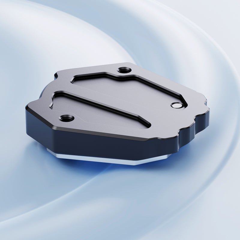 LOBOO Side Stand Extension for KTM 1290 Super Adventure S (2022+) | CNC Aluminum & Stainless Steel Pad - LOBOO