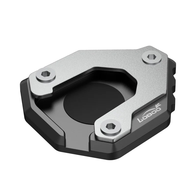 LOBOO Side Stand Support Extension for CFMOTO 800MT (2021 - 2024) | CNC Aluminum Kickstand Foot Enlarger & Stabilizer - LOBOO