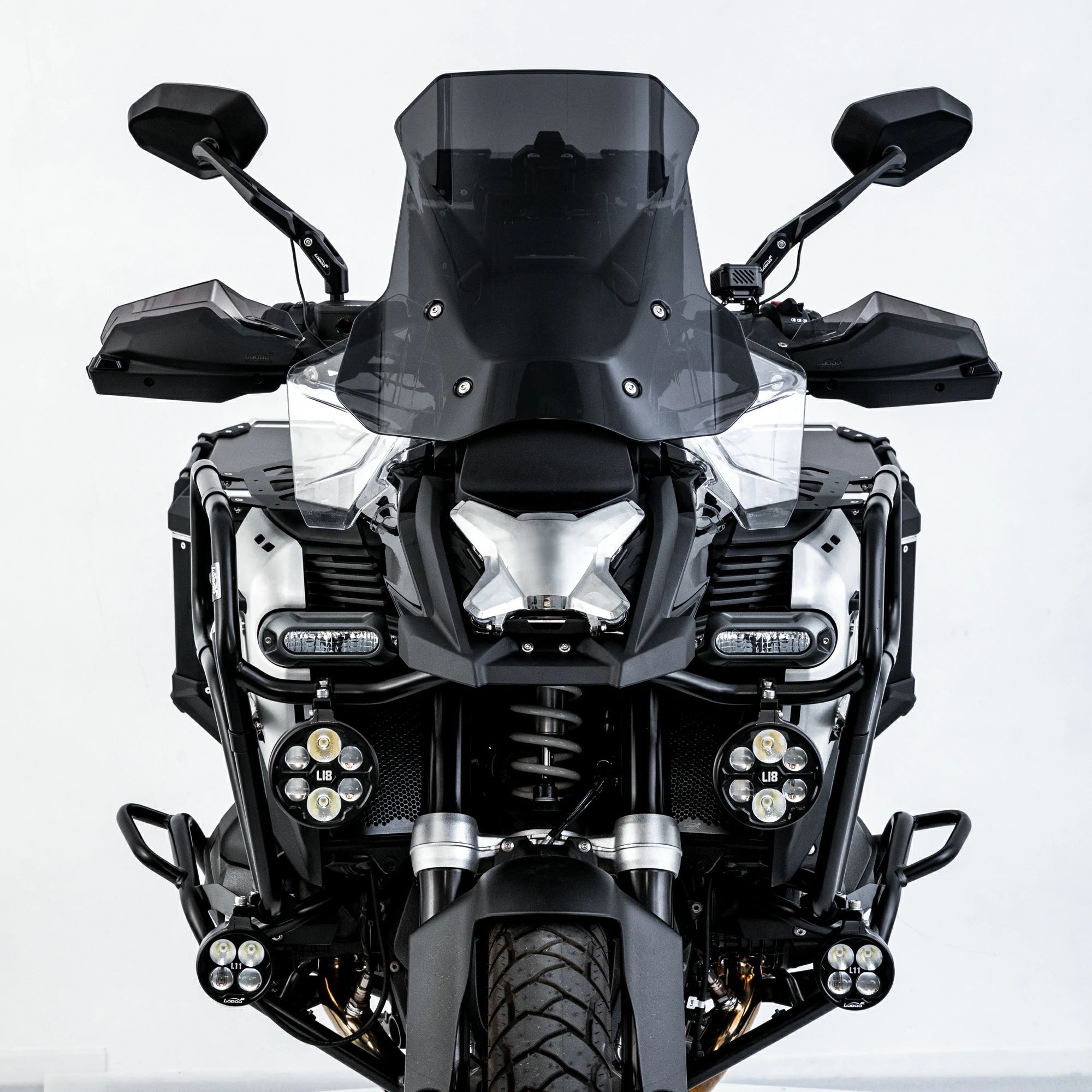 LOBOO Transparent Headlight Guard for BMW R1300GS Adventure (2024 - ) - LOBOO