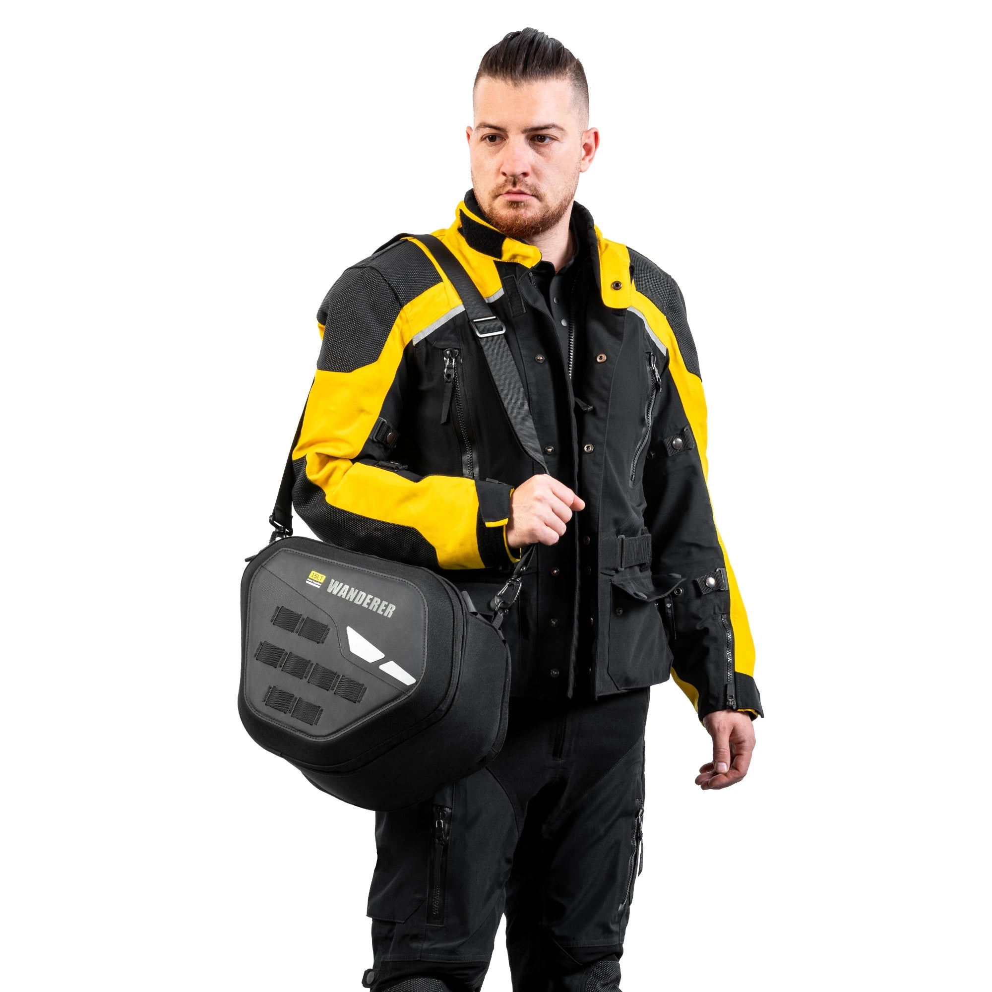 LOBOO WANDERER Series 15L Scooter Tunnel Bag - Tactical Pedal Storage Bag - Water Resistant with MOLLE System - LOBOO