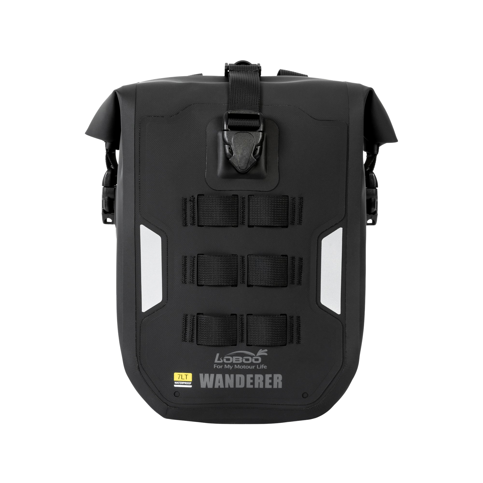 LOBOO Wanderer Waterproof Side Bags (30L/40L) | Quick - Release Soft Pannier System with MOLLE - LOBOO