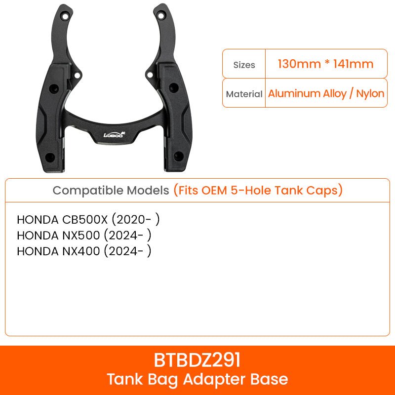 Motorcycle Tank Bag BTB10S - LOBOO