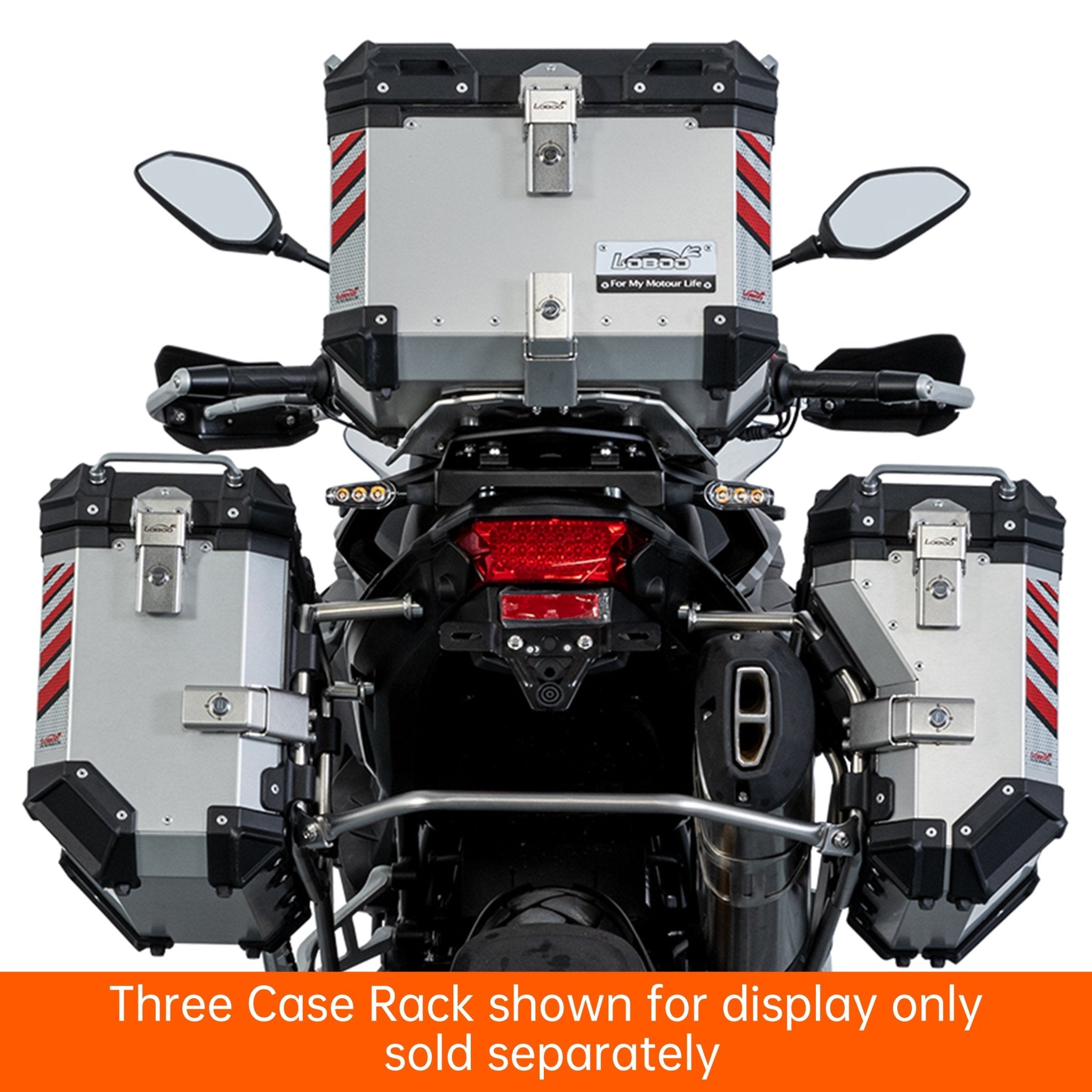 PIKE TRACKER Series Side Cases and Top Case - BENELLI TRK552X - LOBOO