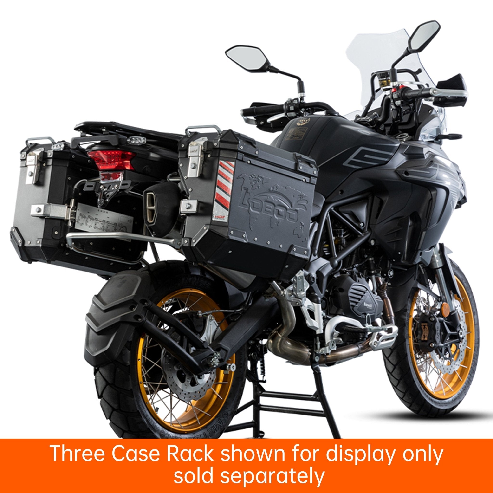 PIKE TRACKER Series Side Cases and Top Case - BENELLI TRK552X - LOBOO