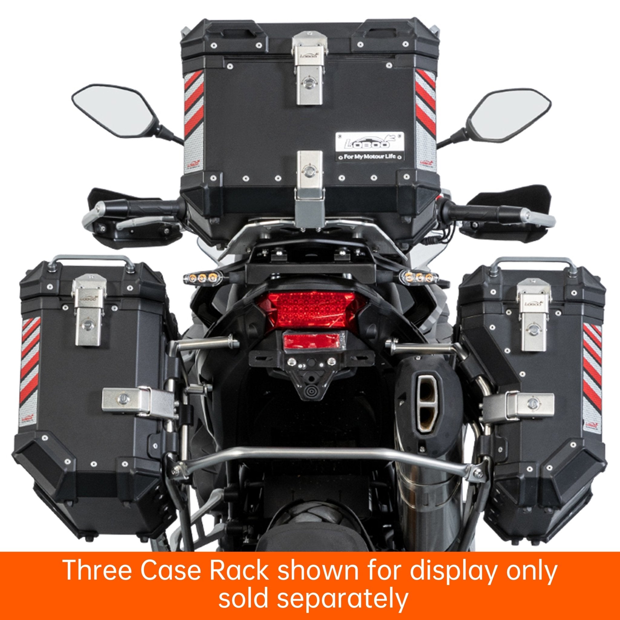 PIKE TRACKER Series Side Cases and Top Case - BENELLI TRK552X - LOBOO