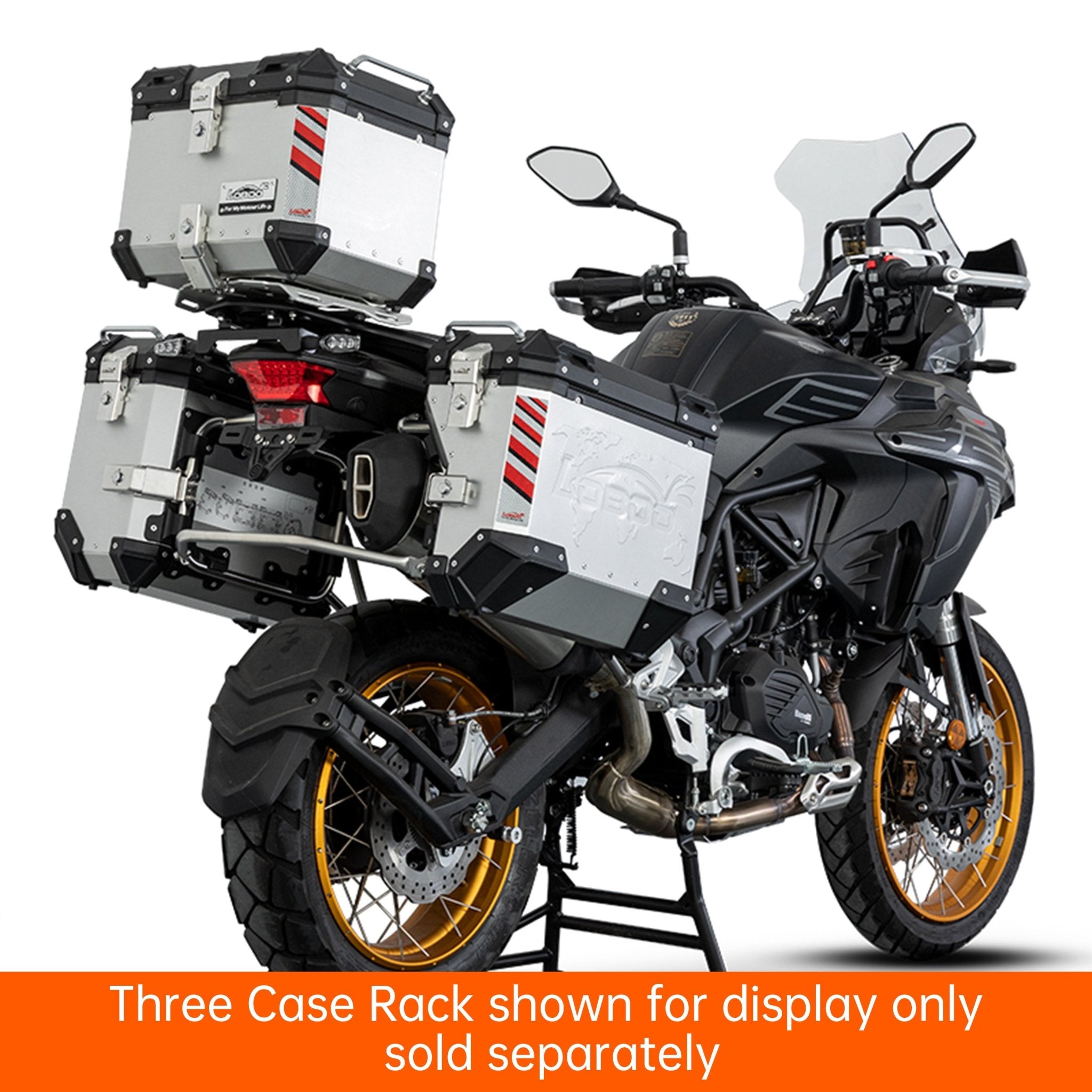 PIKE TRACKER Series Side Cases and Top Case - BENELLI TRK552X - LOBOO