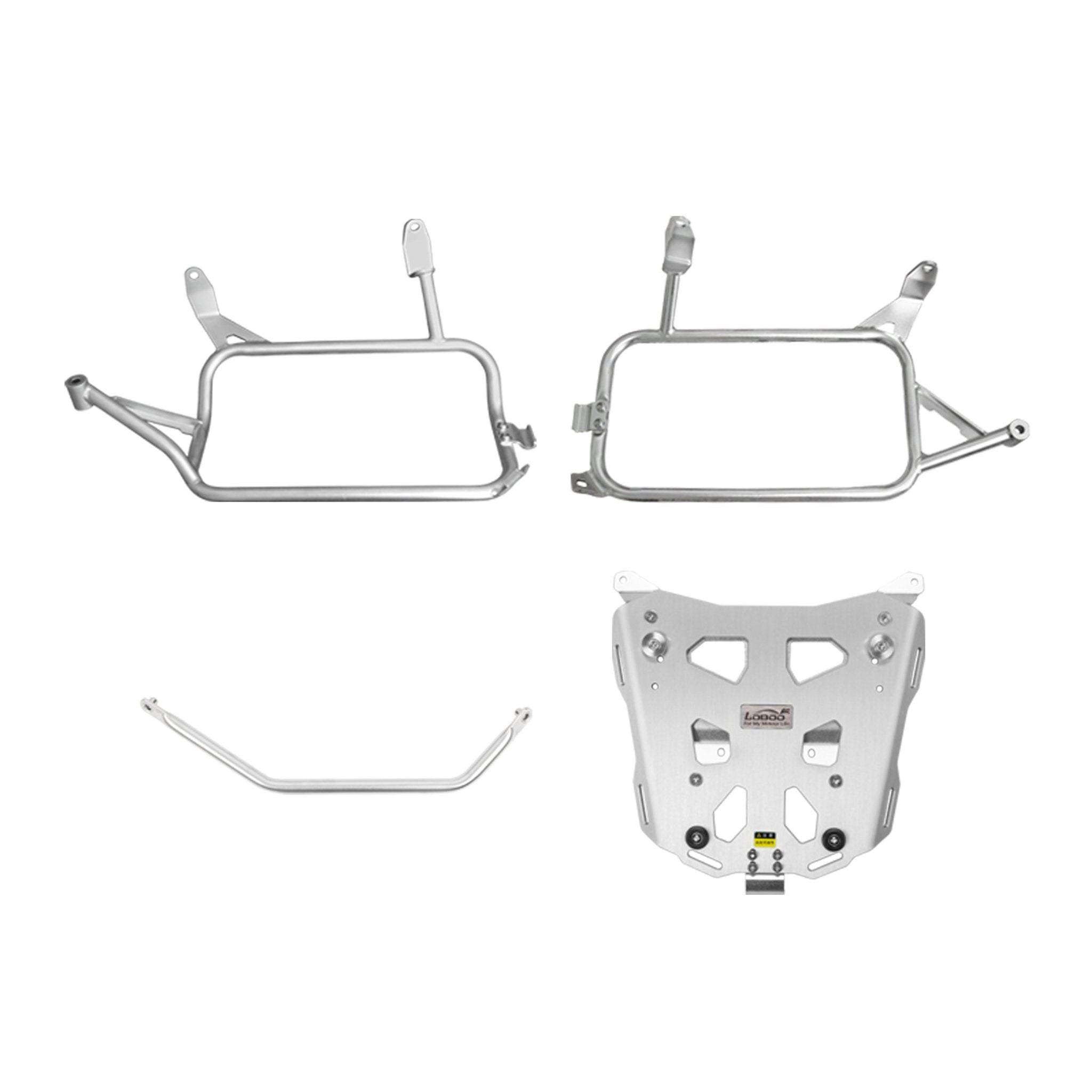 PIKE TRACKER Series Side Cases and Top Case - BMW R1250GS ADV/ R1200GS ADV - LOBOO