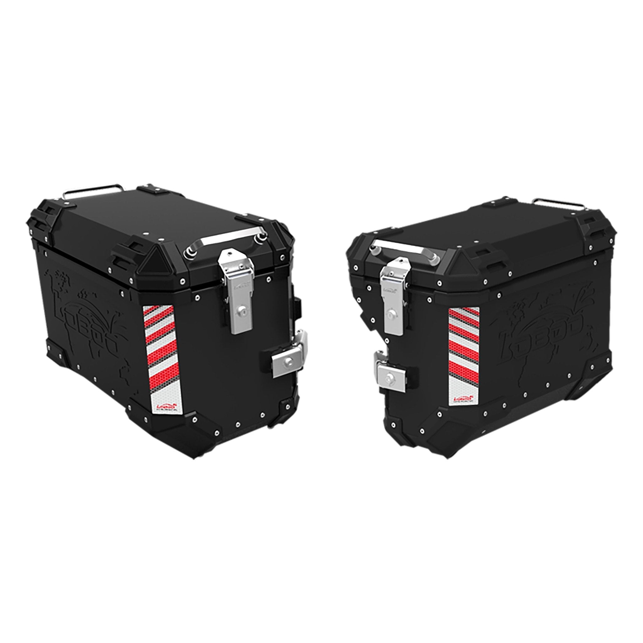 PIKE TRACKER Series Side Cases and Top Case - BMW R1250GS ADV/ R1200GS ADV - LOBOO