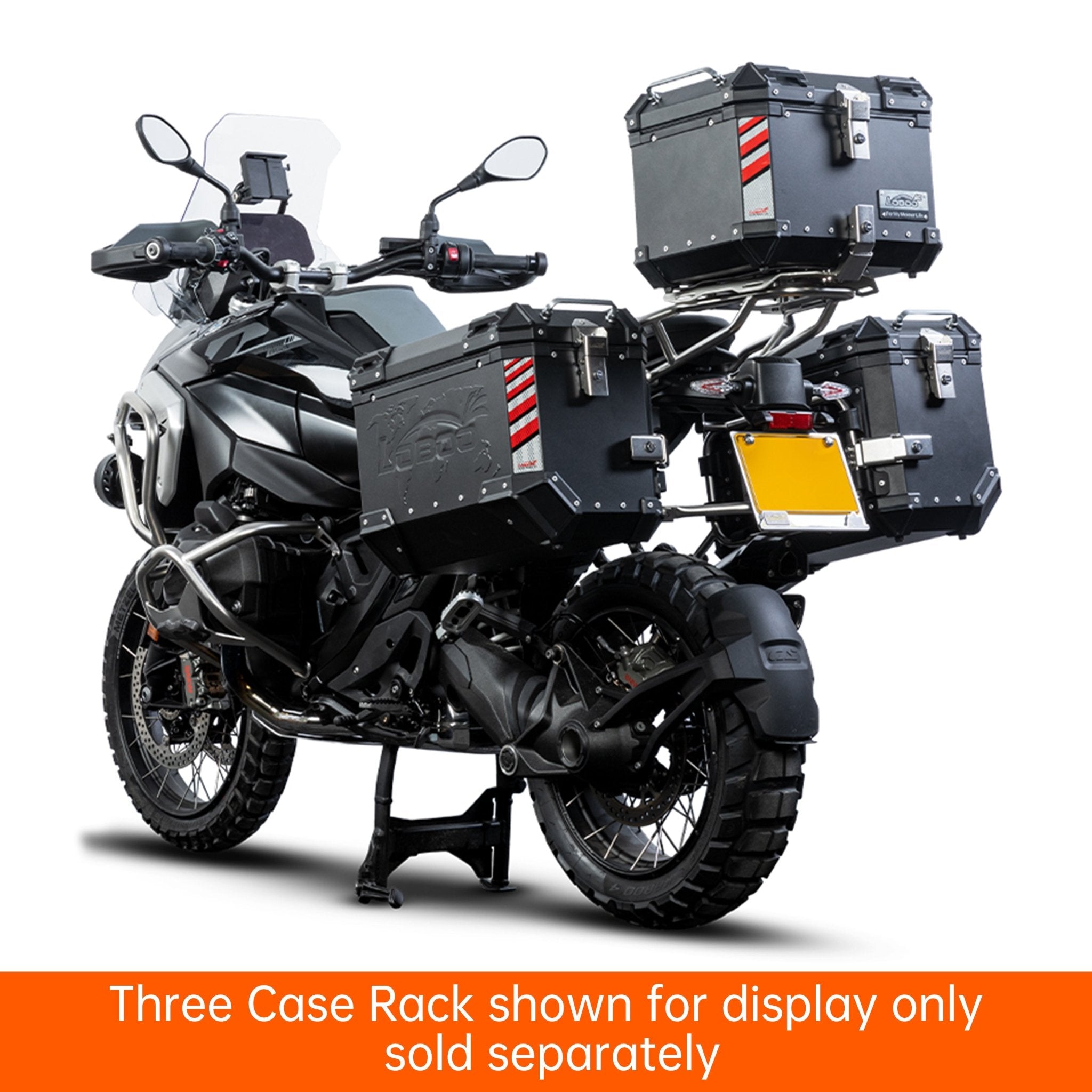 PIKE TRACKER Series Side Cases and Top Case - BMW R1300GS - LOBOO