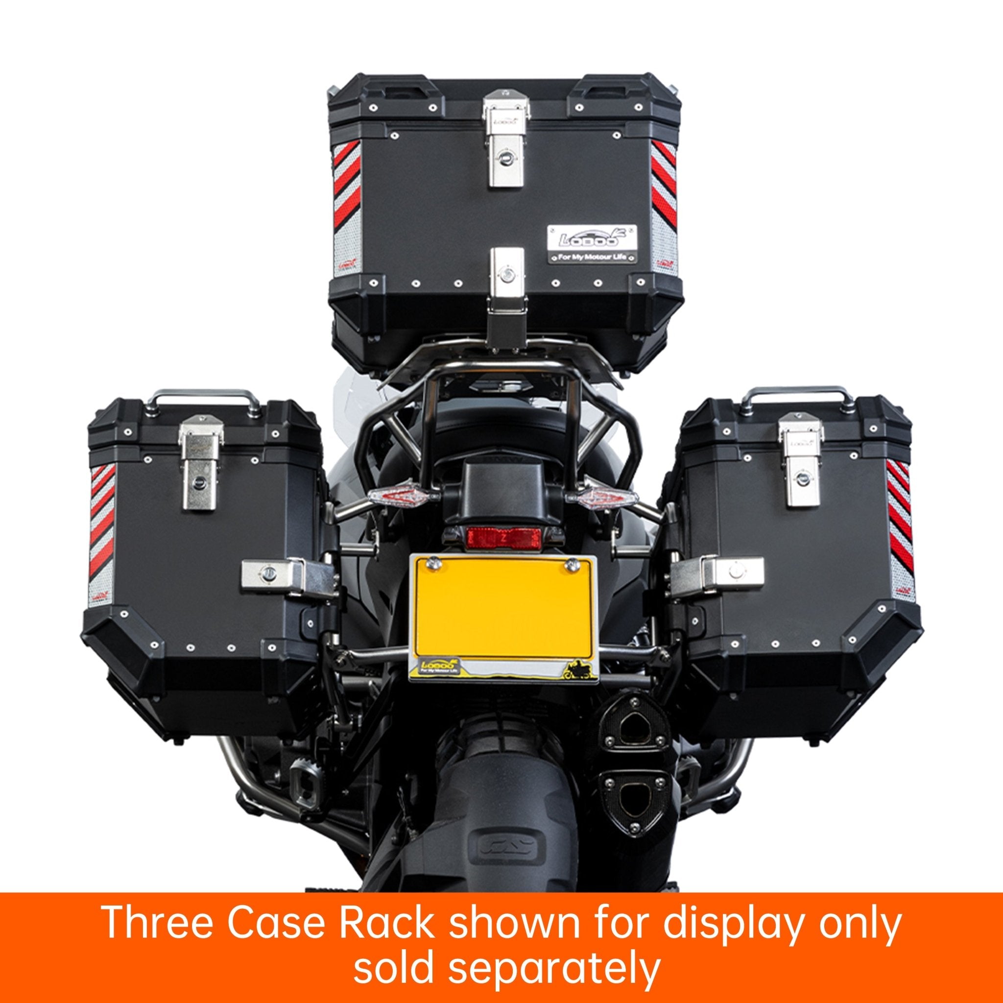 PIKE TRACKER Series Side Cases and Top Case - BMW R1300GS - LOBOO