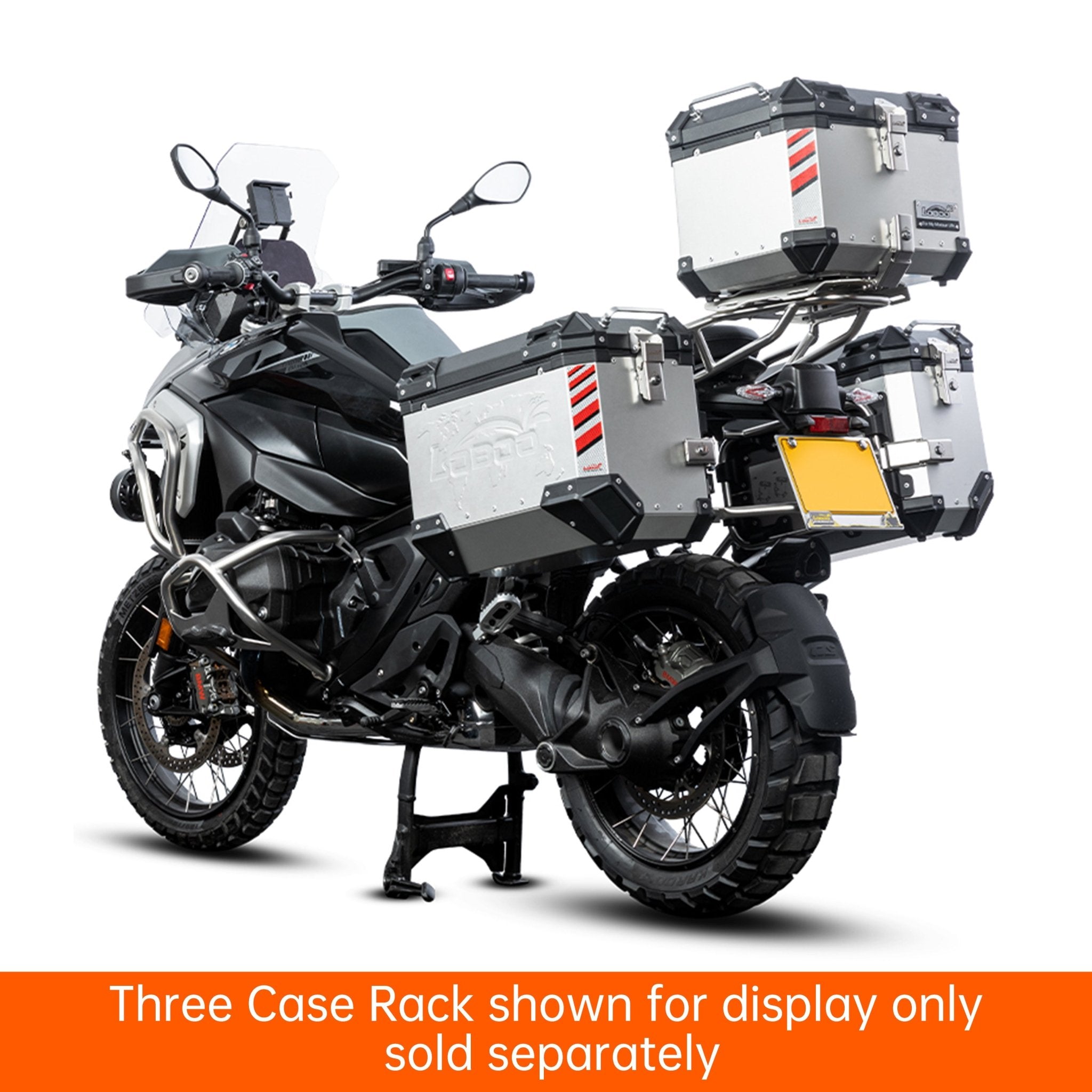 PIKE TRACKER Series Side Cases and Top Case - BMW R1300GS - LOBOO