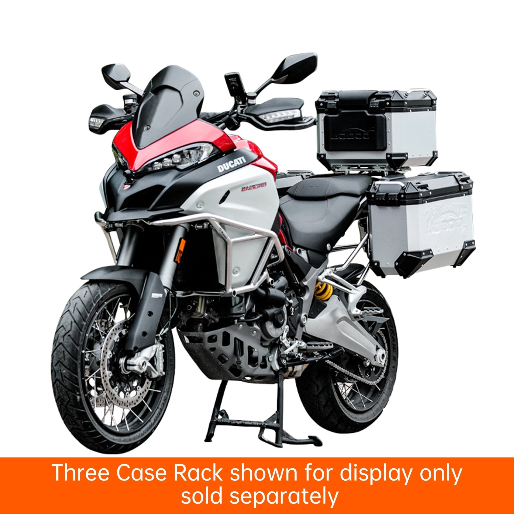PIKE TRACKER Series Side Cases and Top Case - DUCATI MTS1260Enduro (2018 - ) - LOBOO