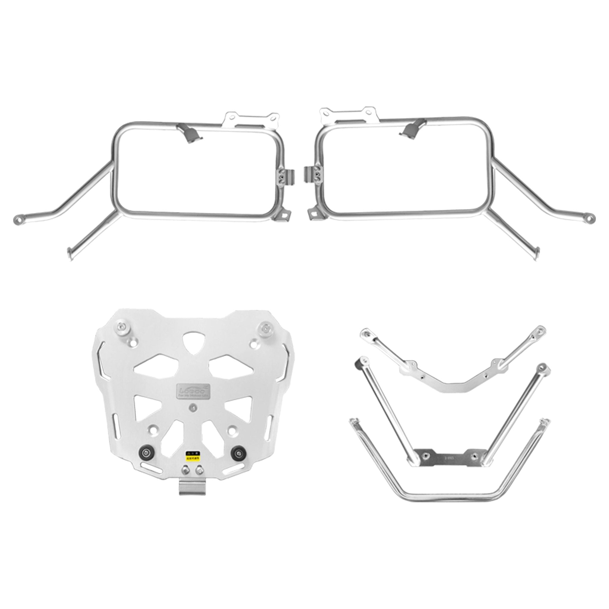 PIKE TRACKER Series Side Cases and Top Case - DUCATI MTS1260Enduro (2018 - ) - LOBOO