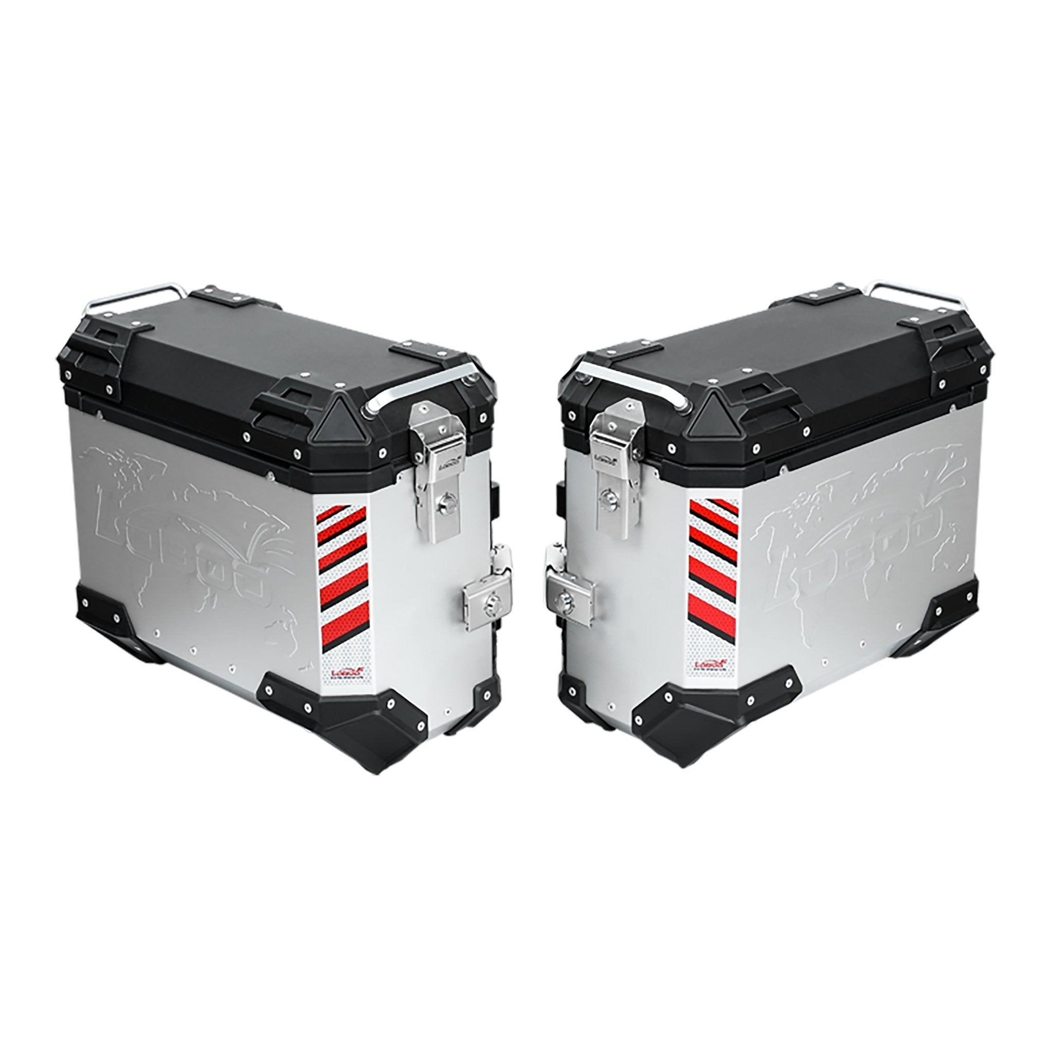 PIKE TRACKER Series Side Cases and Top Case - DUCATI MTS1260Enduro (2018 - ) - LOBOO