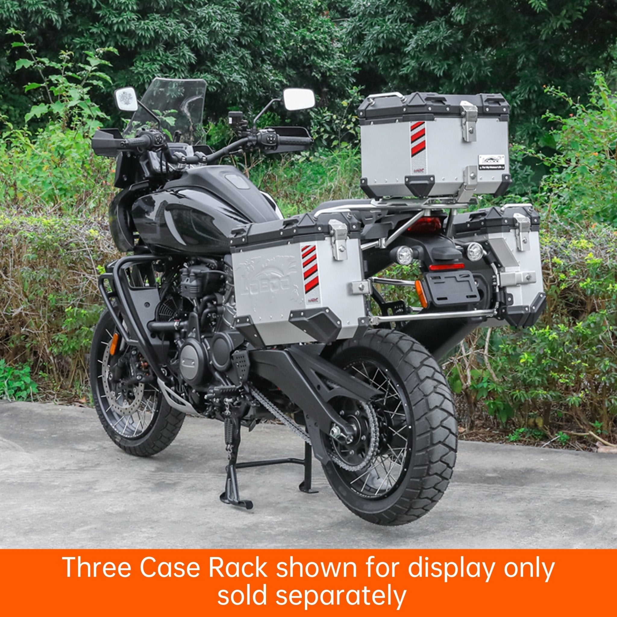 PIKE TRACKER Series Side Cases and Top Case - Harley - Davidson Pan America 1250 (2021 - ) - LOBOO