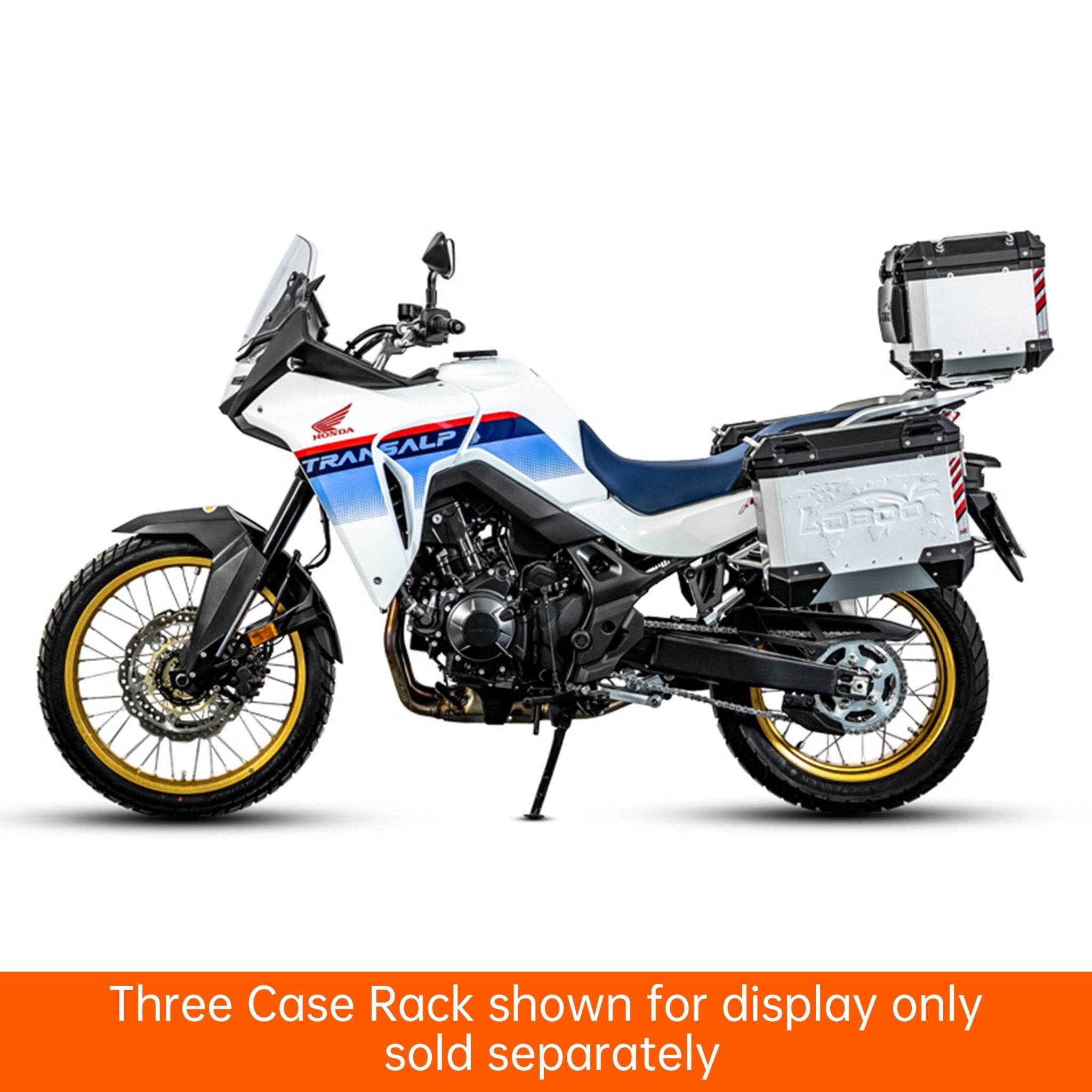 PIKE TRACKER Series Side Cases and Top Case - HONDA XL750Transalp - LOBOO