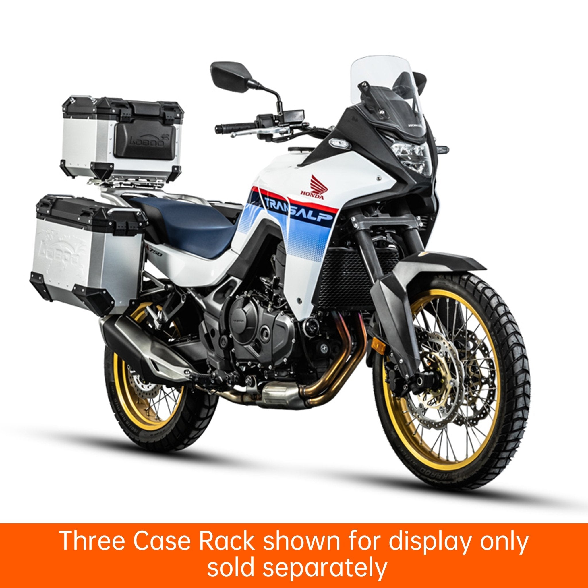 PIKE TRACKER Series Side Cases and Top Case - HONDA XL750Transalp - LOBOO
