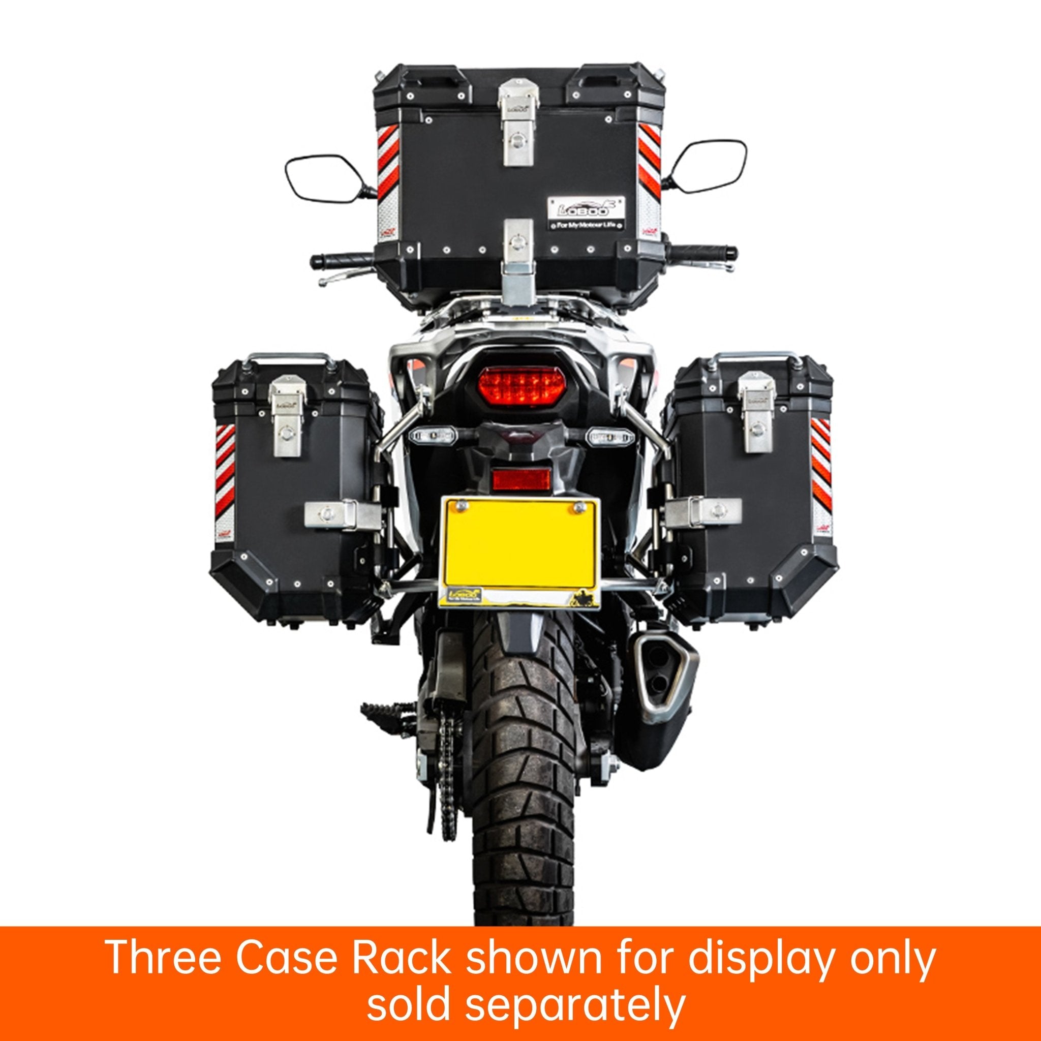 PIKE TRACKER Series Side Cases and Top Case - HONDA XL750Transalp - LOBOO