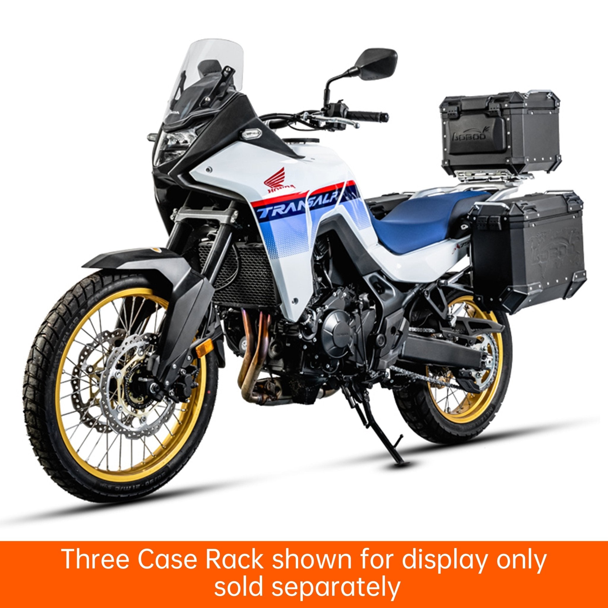 PIKE TRACKER Series Side Cases and Top Case - HONDA XL750Transalp - LOBOO