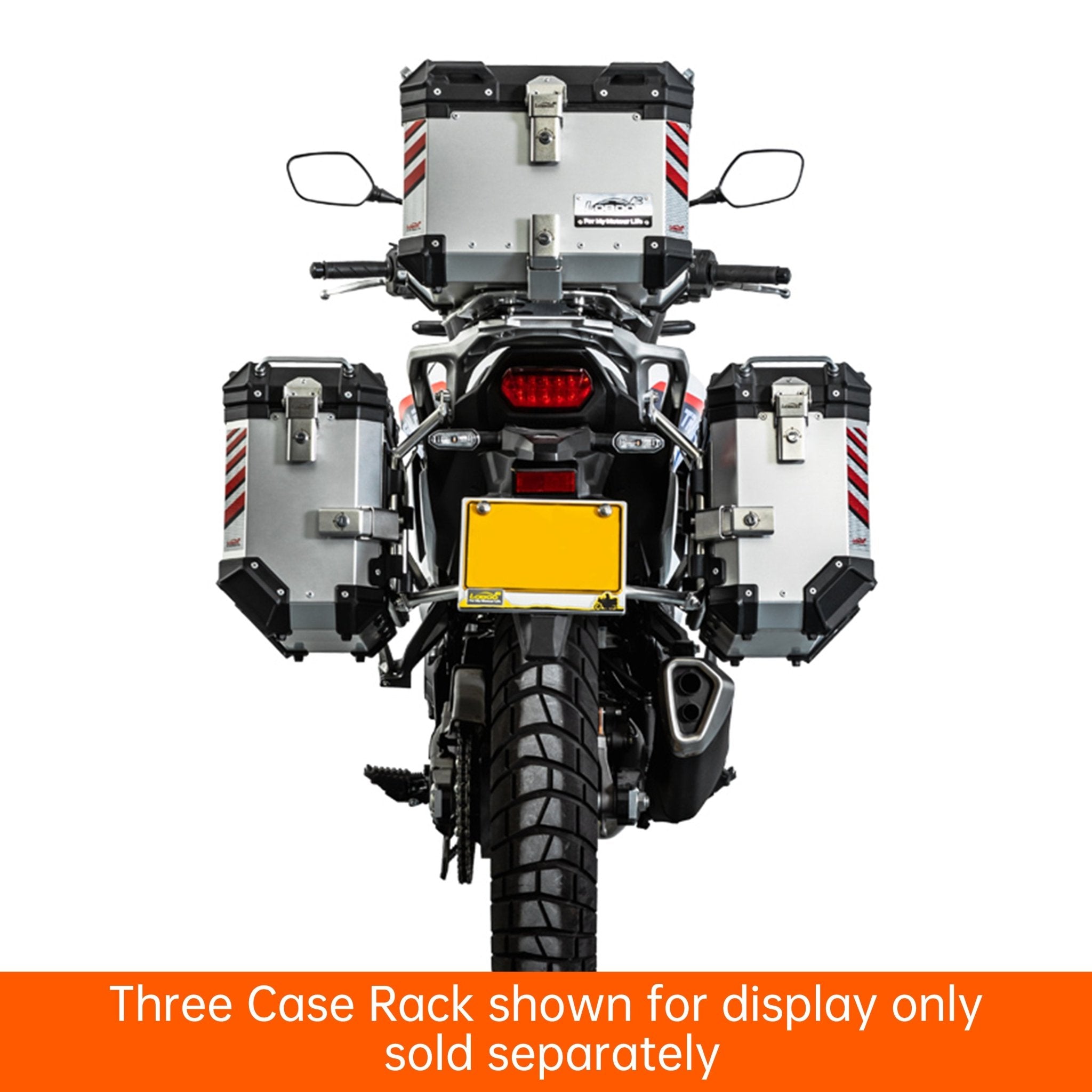 PIKE TRACKER Series Side Cases and Top Case - HONDA XL750Transalp - LOBOO
