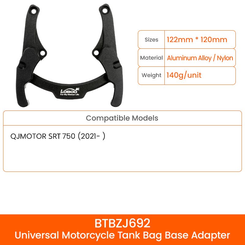 Tank Bag - BTB05BK - LOBOO