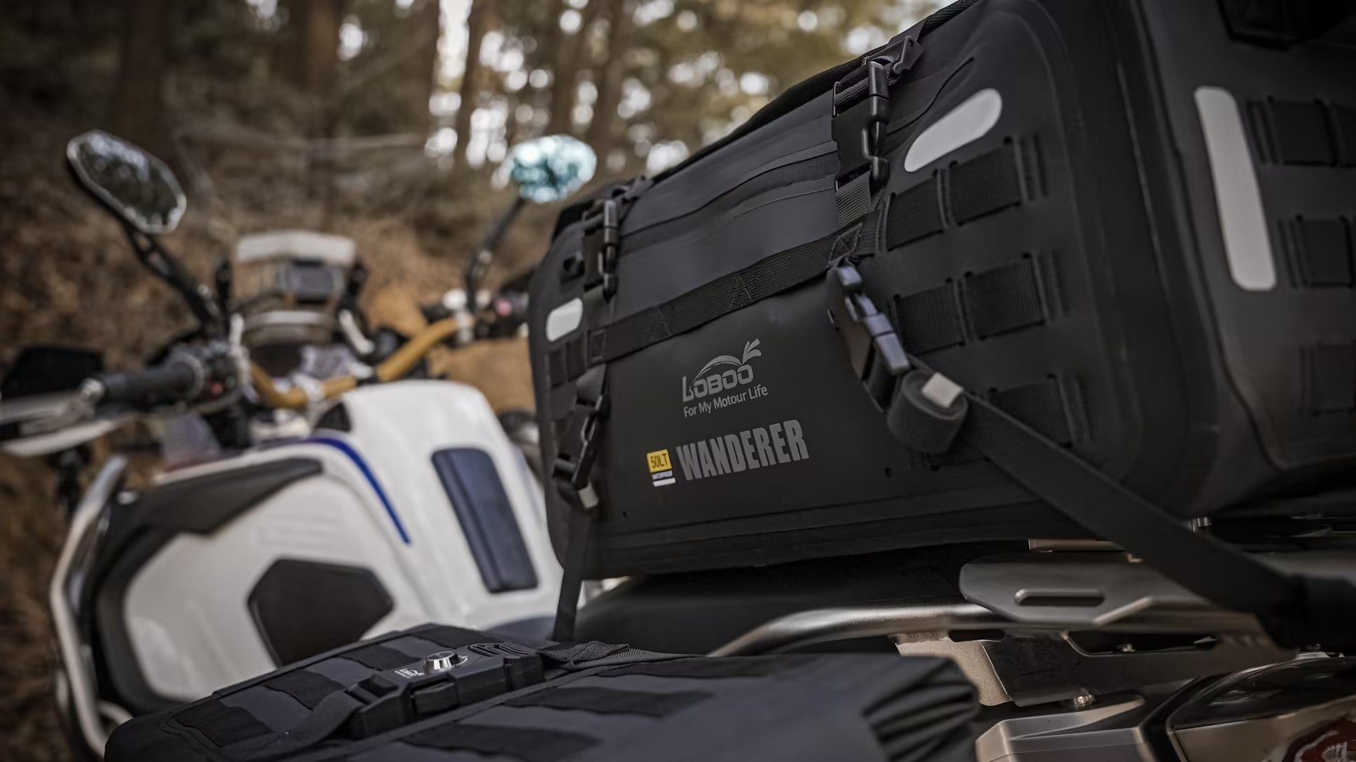 Discover the LOBOO Wanderer Series Saddlebags: Built for Adventure - My Store