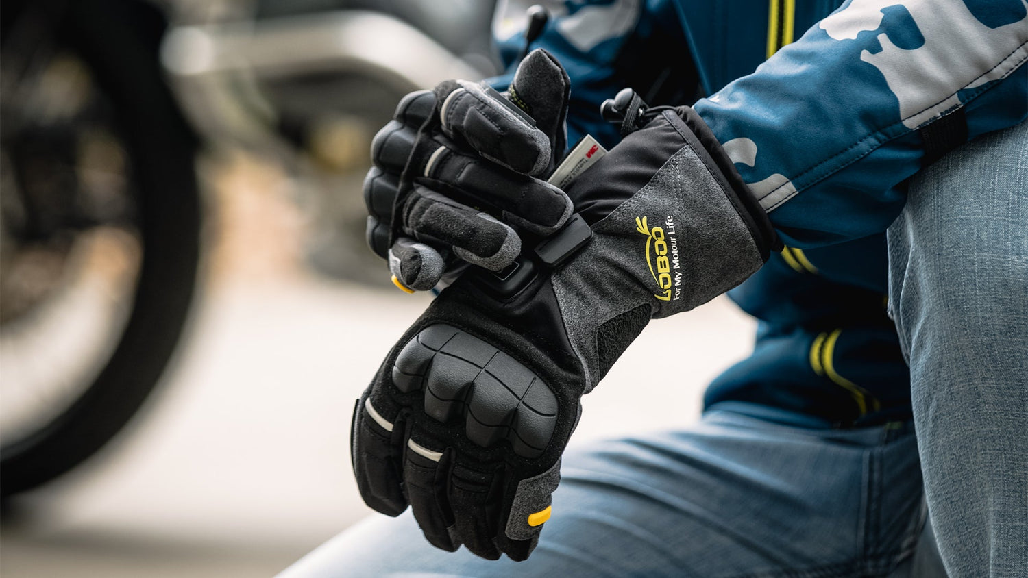 LOBOO Electric Heated Gloves: The Ultimate Winter Riding Companion for Motorcycle Enthusiasts - My Store