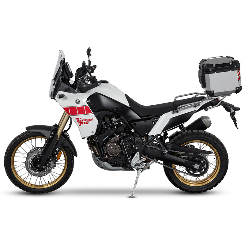 Yamaha Tenere 700 Side Case Rack | LOBOO JP871B | Fits P35L-BK P30R-BK P35L-SL P30R-SL & Wanderer BCB3040TBK