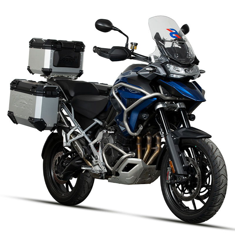 Valises latérales et top case de la série PIKE TRACKER - TRIUMPH Tiger 1200 GT PRO (2023- )