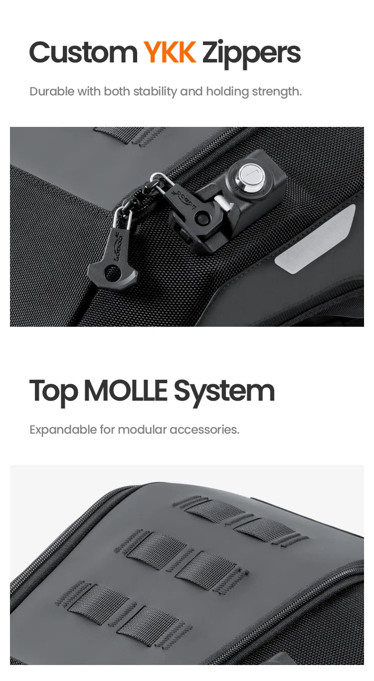 Custom YKK Zippers