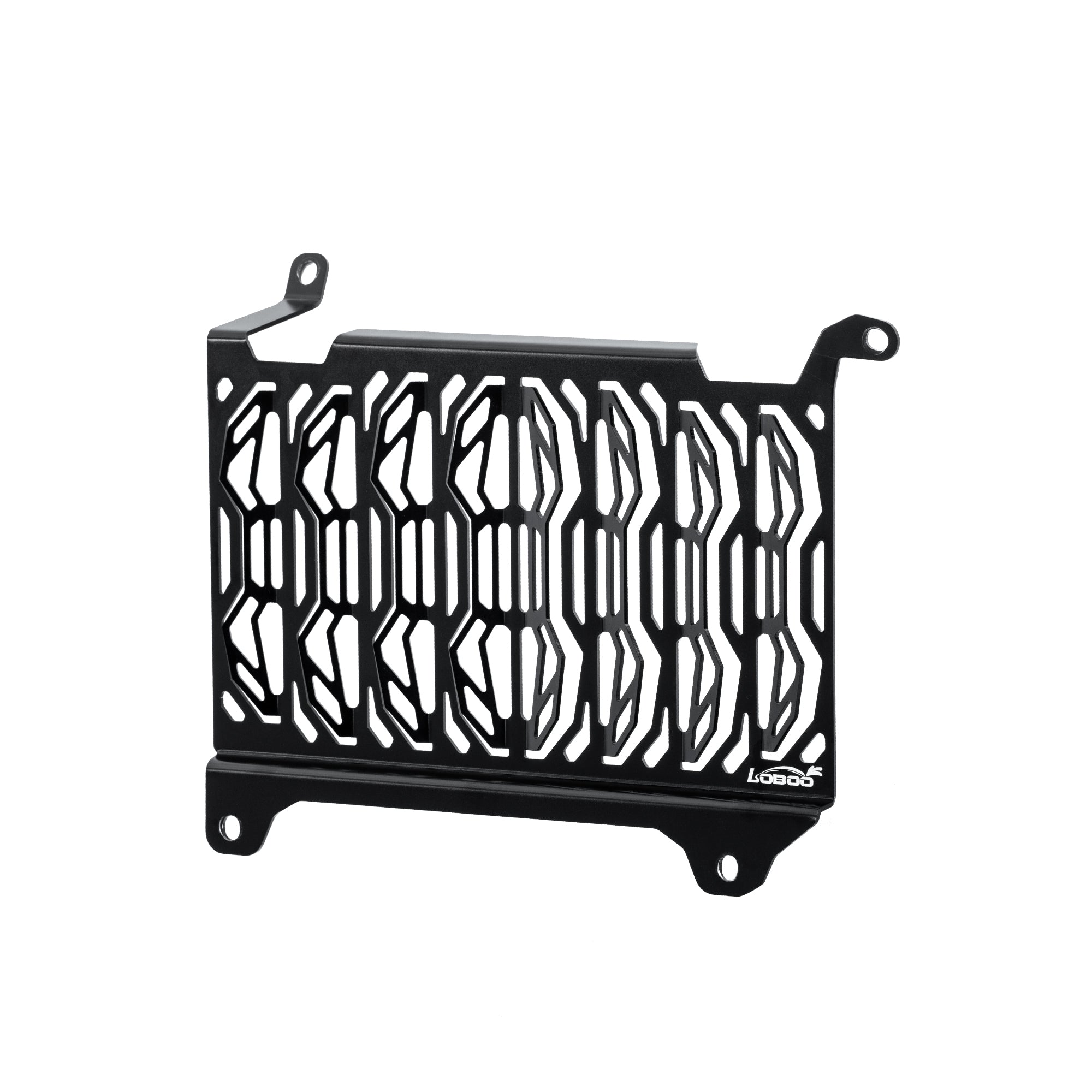 LOBOO Aluminum Radiator Guard for Honda NX500 2026 - Photo 12