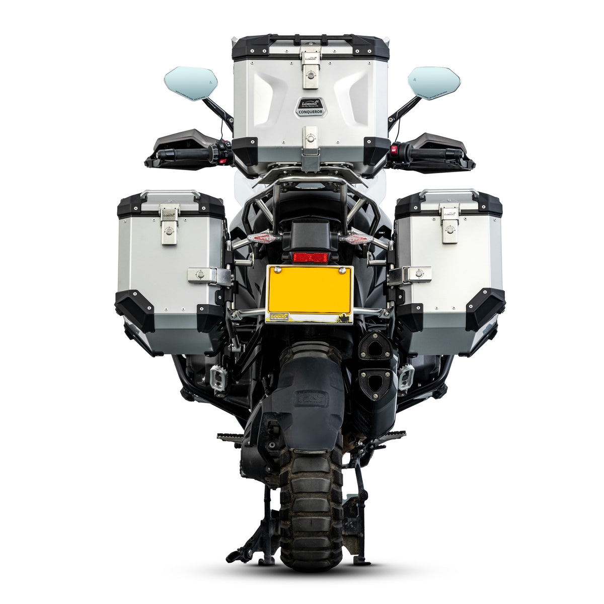 JP151B Side Case Rack for BMW R1300GS Adventure | Fits PIKE TRACKER & CONQUEROR Cases, WANDERER Waterproof Bags