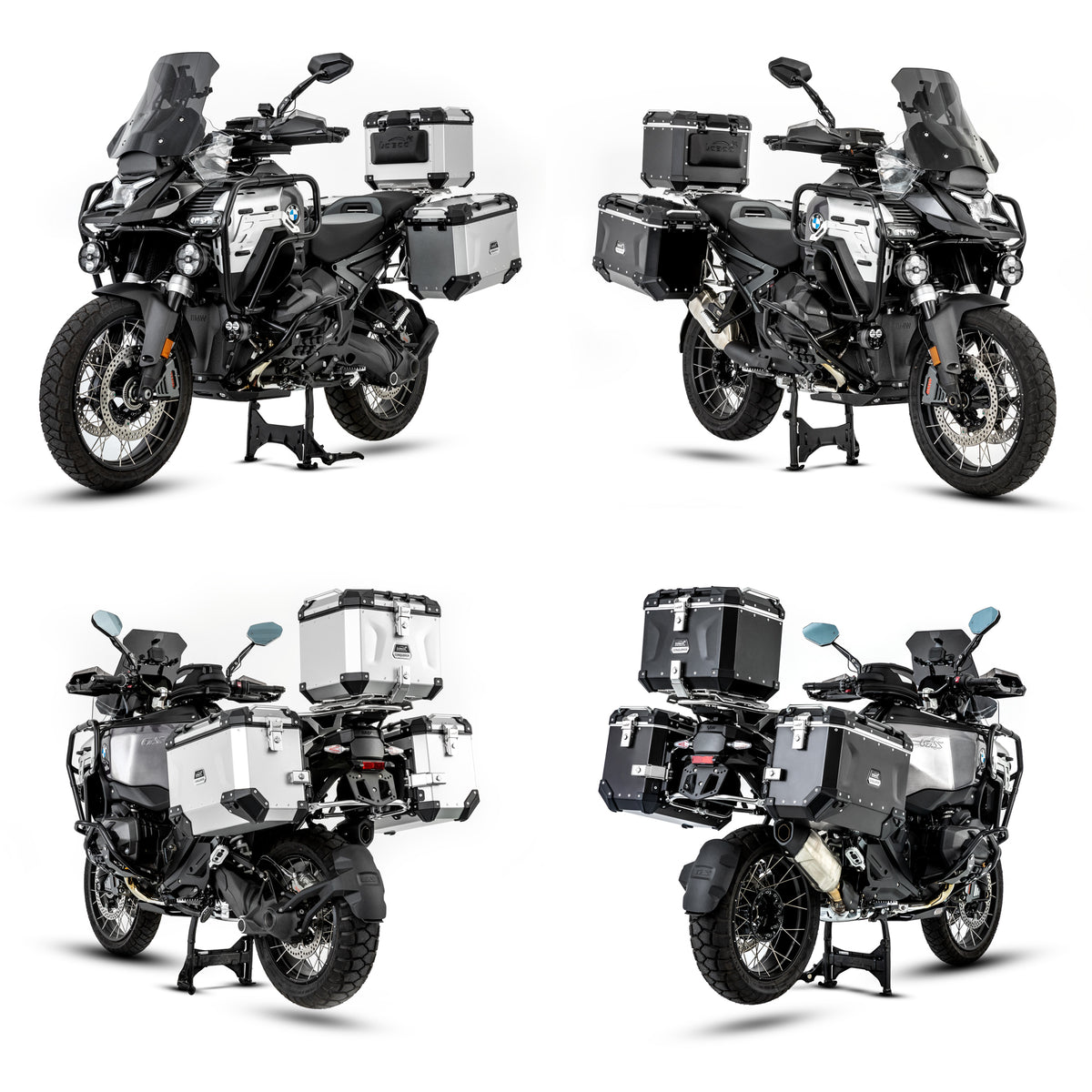 JP151B Side Case Rack for BMW R1300GS Adventure | Fits PIKE TRACKER & CONQUEROR Cases, WANDERER Waterproof Bags