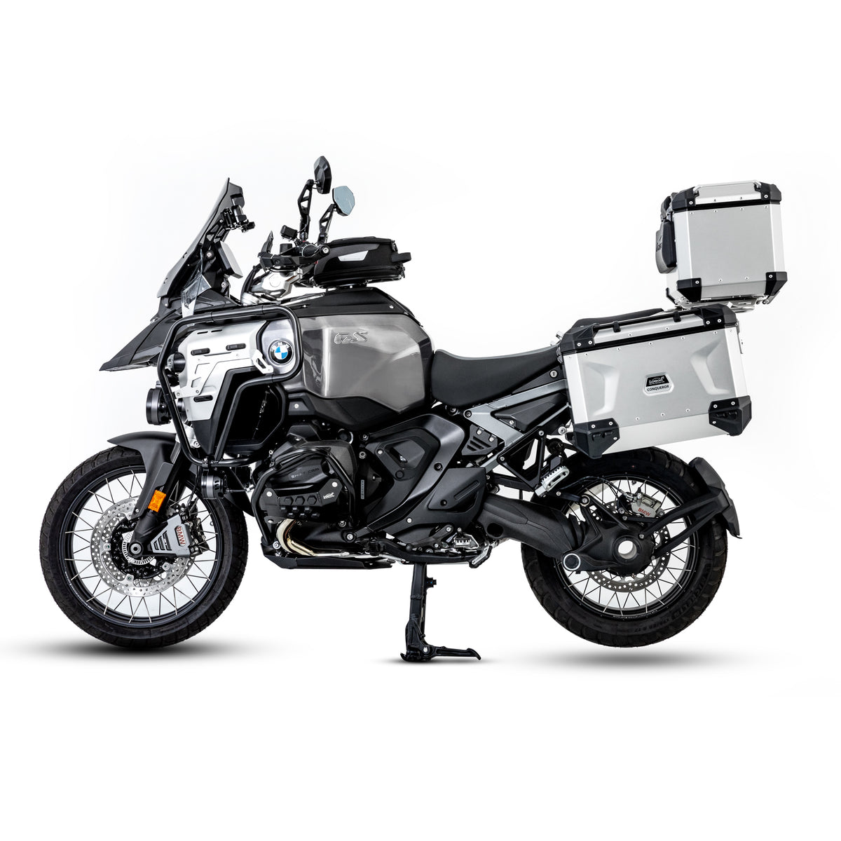 JP151B Side Case Rack for BMW R1300GS Adventure | Fits PIKE TRACKER & CONQUEROR Cases, WANDERER Waterproof Bags