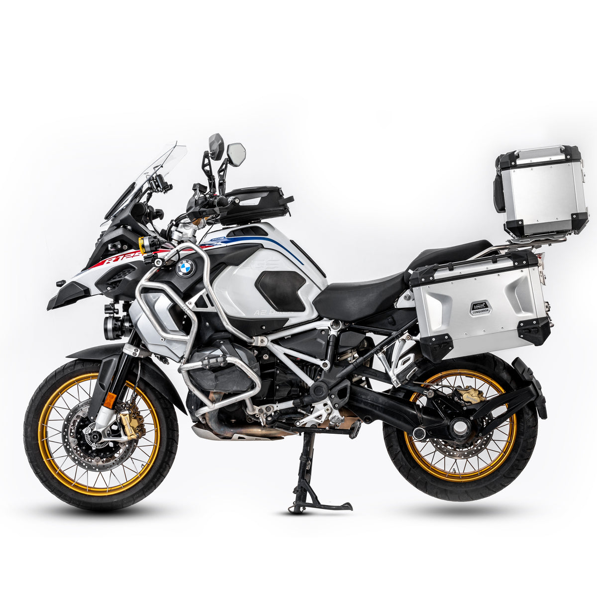 ระบบกระเป๋าเดินทางมอเตอร์ไซค์อลูมิเนียม LOBOO CONQUEROR | BMW R1300GS / R1300GS Adventure