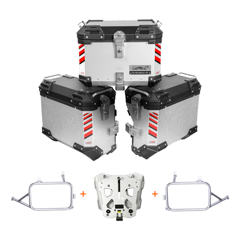 PIKE TRACKER Series Side Cases and Top Case-CFMOTO 800MT