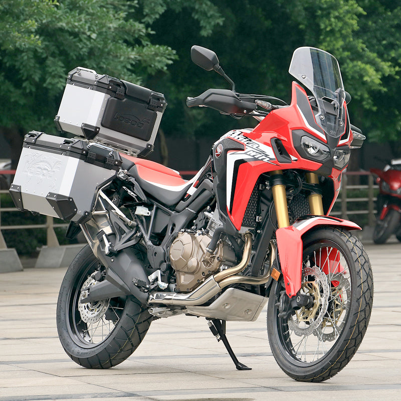 PIKE TRACKER Series Side Cases and Top Case-HONDA CRF1000L ADV (2019)