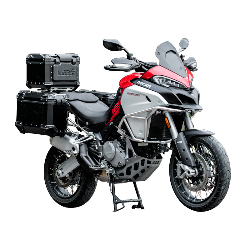 PIKE TRACKER Series Side Cases and Top Case-DUCATI MTS1260Enduro (2018-)