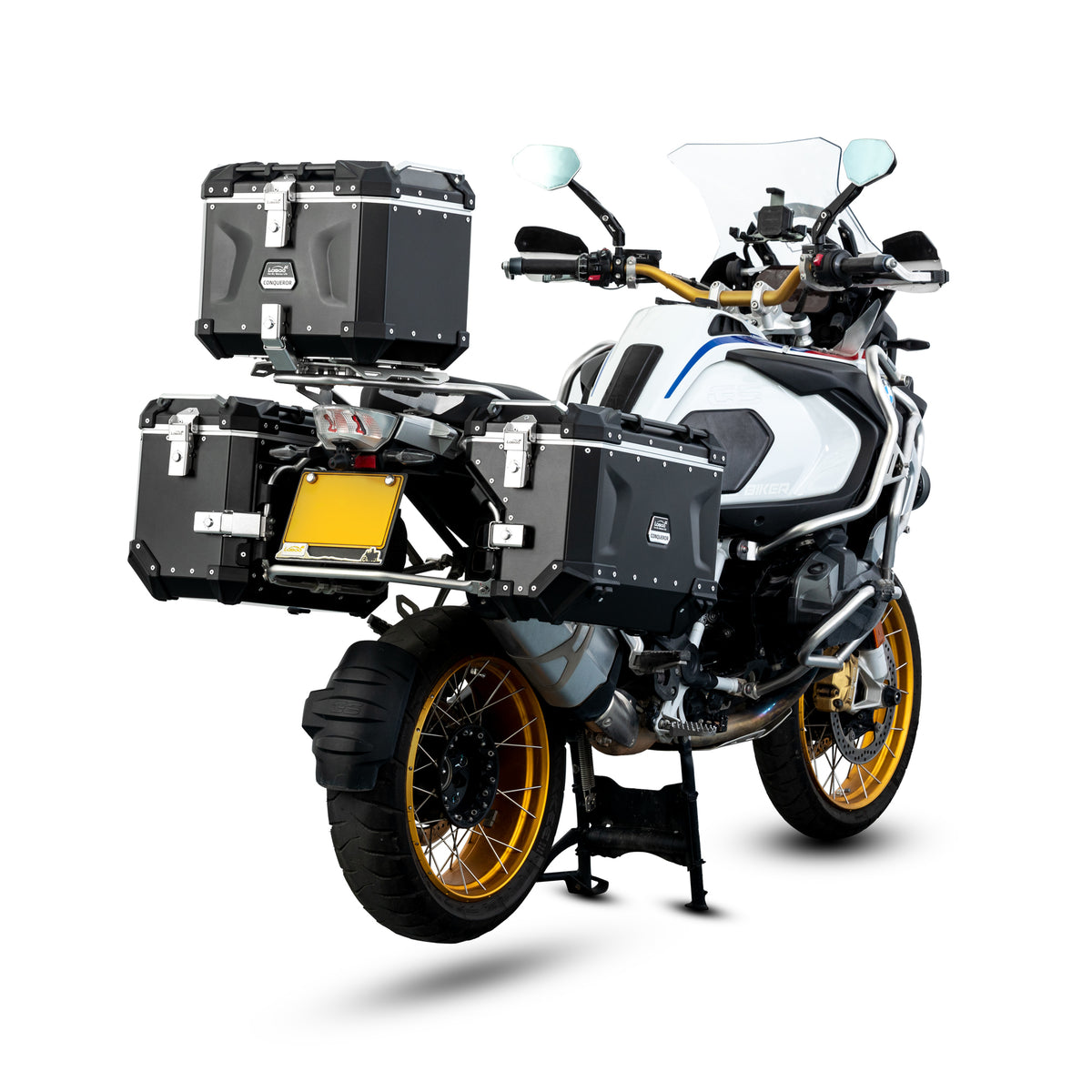 ระบบกระเป๋าเดินทางมอเตอร์ไซค์อลูมิเนียม LOBOO CONQUEROR | BMW R1300GS / R1300GS Adventure