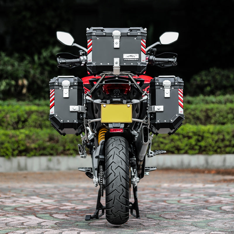 PIKE TRACKER Series Side Cases and Top Case-DUCATI MTS1260Enduro (2018-)