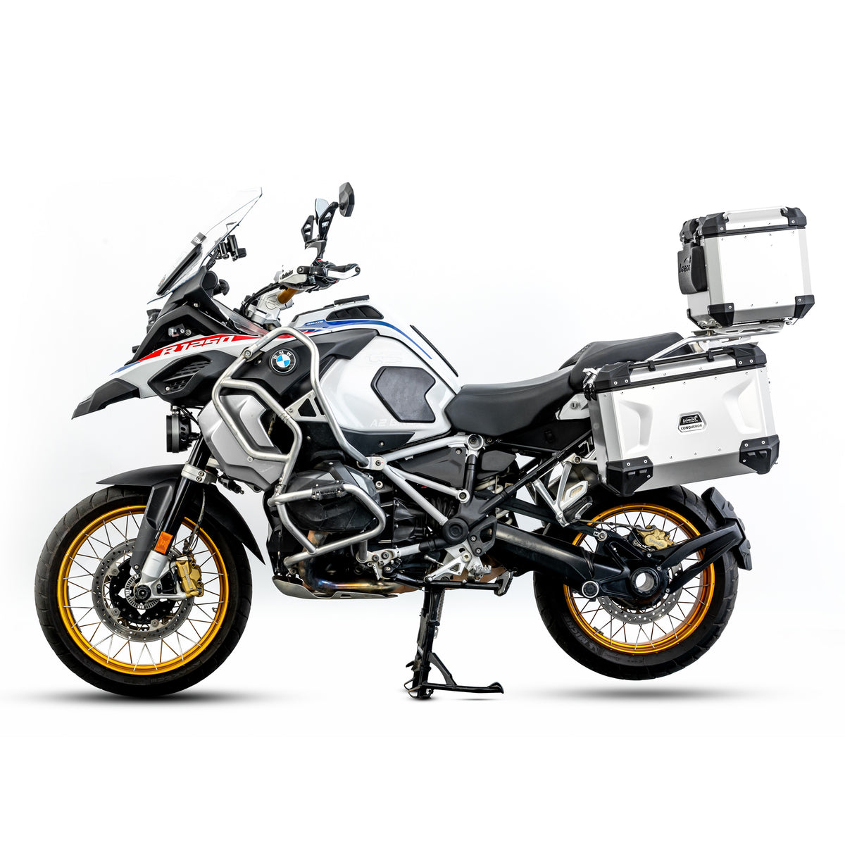 ระบบกระเป๋าเดินทางมอเตอร์ไซค์อลูมิเนียม LOBOO CONQUEROR | BMW R1300GS / R1300GS Adventure