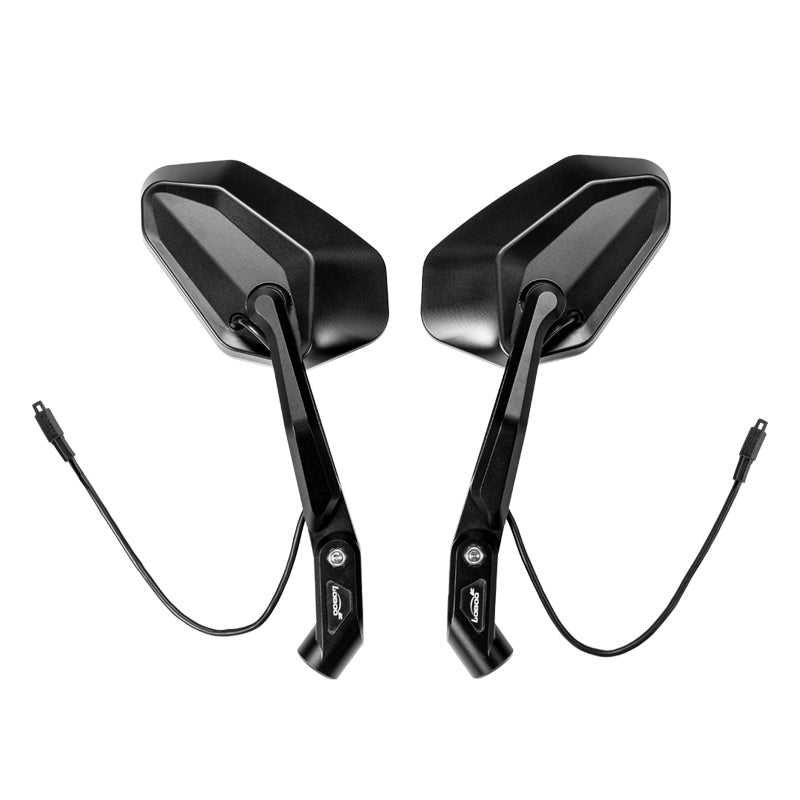 LOBOO Foldable Motorcycle Rearview Mirrors for BMW R1300GS / R1300GS ADV | Anti-Glare (RM02-1300)