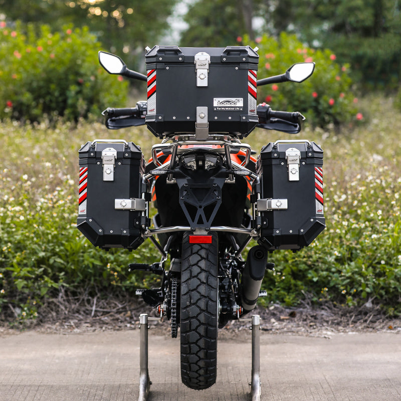 PIKE TRACKER Series Side Cases and Top Case-KTM 390Adventure (2021- )