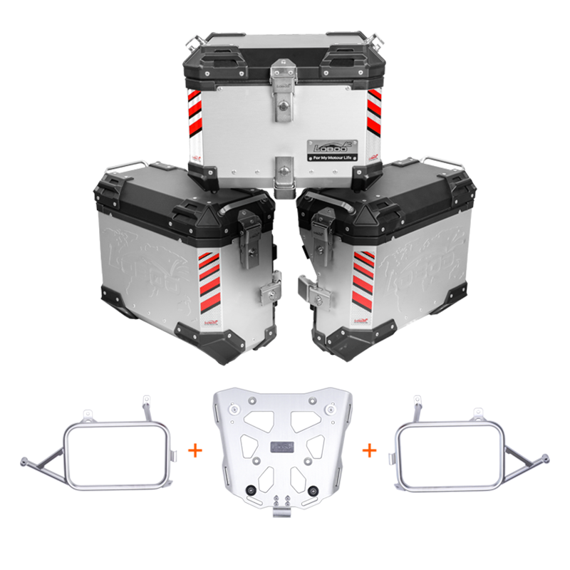 PIKE TRACKER Series Side Cases and Top Case-CFMOTO 800MT